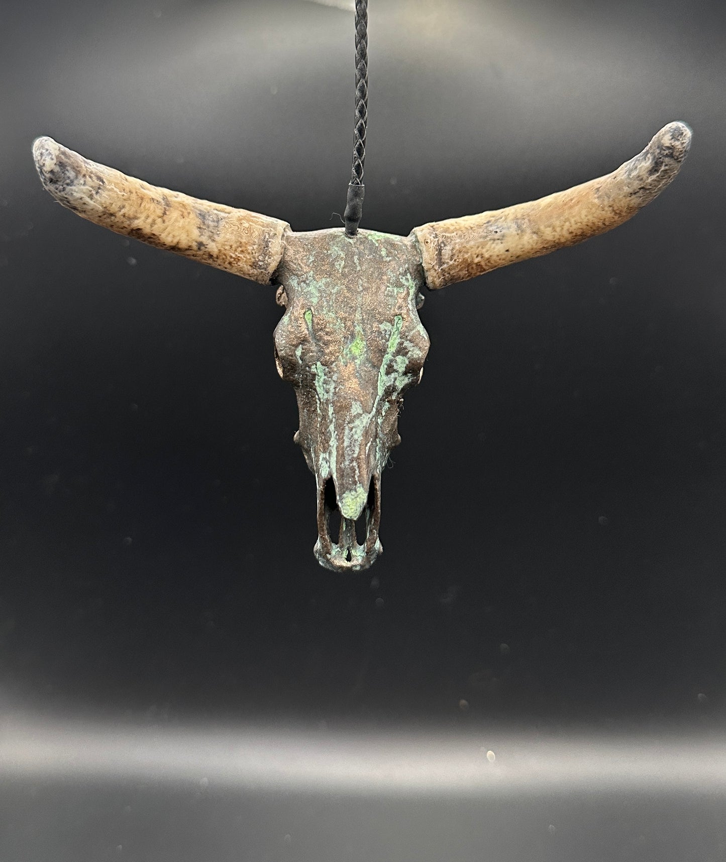 Bronze Bull Horn Replica Hanger